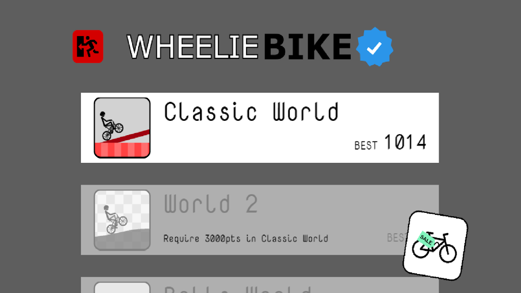 Wheelie Bike 1.0.0.53 APK + Мод (Unlimited money) за Android
