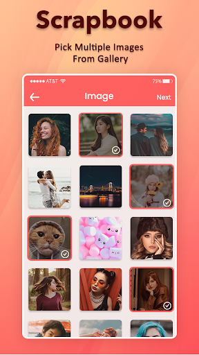 Screenshot of Scrapbook Photo Collage Maker