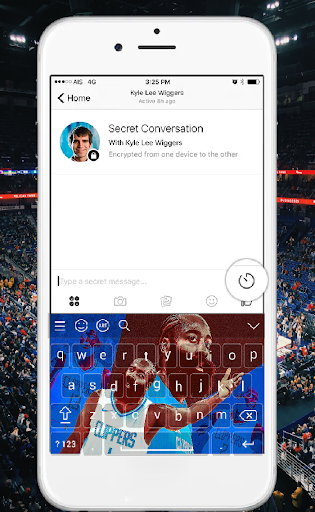 James Harden Clippers Keyboard Screenshot 3 - AppWisp.com