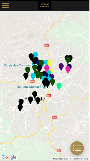 Android application Yaoundé Hangout screenshort
