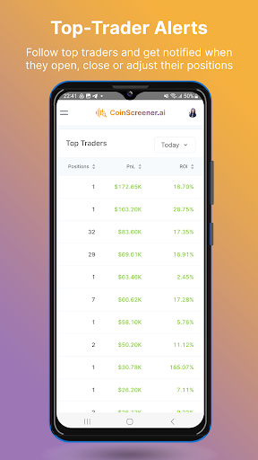 CoinScreener Screen 3