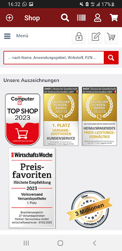 Volksversand Versandapotheke Screen 3