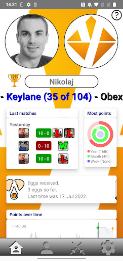 Android application RankyTank screenshort