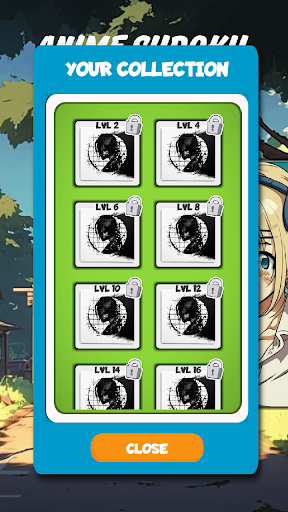 Anime sudoku Screen 2