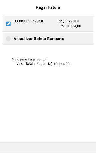 Android application Vox MOC e SLA screenshort