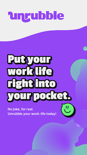 Android application Unrubble: your work life screenshort