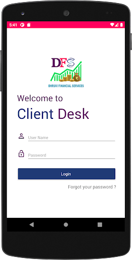 Android application Dhruvi Financial Services screenshort