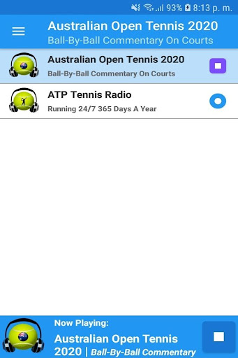 Download Open Tennis 2020 Radio Live App Free Free for Android - Australian Open Tennis 2020 Radio Live App Download STEPrimo.com