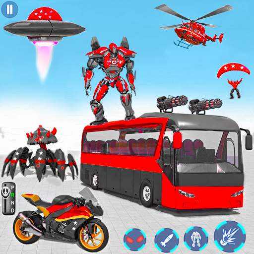 Bus Robot Game:Car Robot Games 1.0.8 Icon