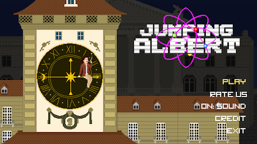 Android application Jumping Albert screenshort