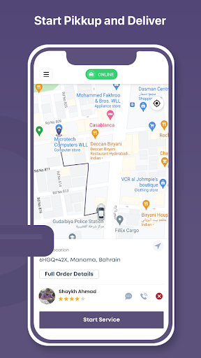 PIKKUP Driver App Screen 3