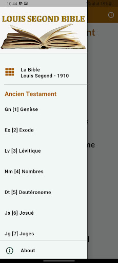Android application Louis Segond - La Sainte Bible screenshort