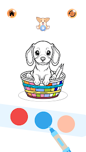 Coloring Stray Puppy Surprise