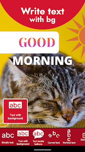 Text auf Foto hinzufügen Screenshot