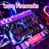 Purple Love  Keyboard Theme icon