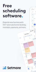 Screenshot 1 Setmore appointment scheduling android