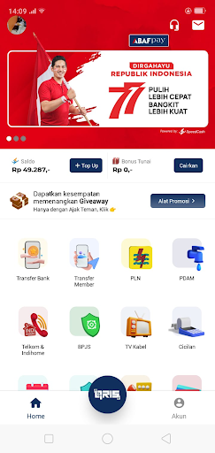 ABAF PAY - BMT Mobile Payment Screen 3