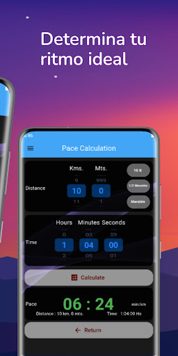 Calculateur de course Screen 2