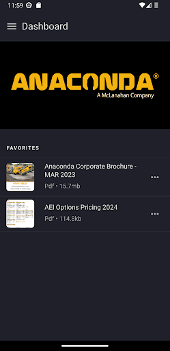 Anaconda Equipment Screen 3