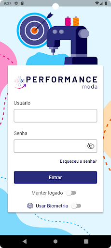 Android application Mais Performance screenshort