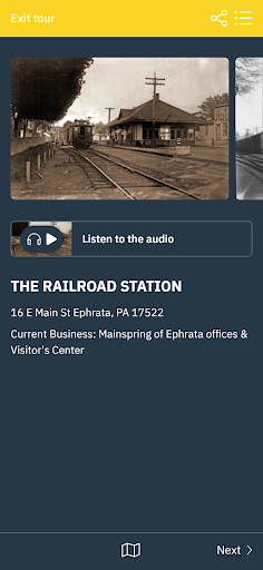 Uniquely Ephrata Tours Screen 2