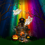 Cover Image of Herunterladen 4K Wallpaper HD - Horror Castle And Spooky Ghost 1.0.0 APK