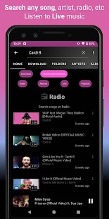Video Music Player Downloader Screenshot