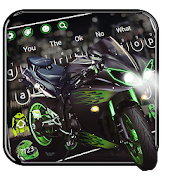 Black Motorbike Keyboard Theme  Icon