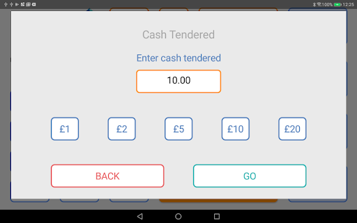 Kudos POS Screen 2