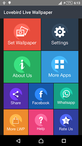 Love Bird Live Wallpaper Screen 3