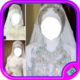 Hijab Muslim Wedding Photo Montage icon