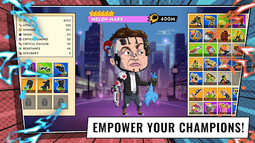 Arena Heroes: PVP Battles RPG Mod APK screenshot 3 - Android mod game interface