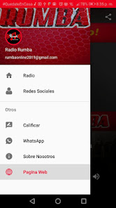 Screenshot 1 Radio Rumba.pro android