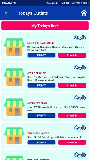 Drools Merchandiser Screen 2