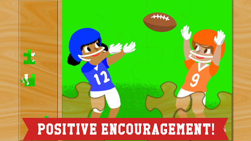 Screenshot of Sports Puzzles for Kids - Gold