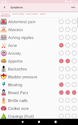 WomanLog Pro Calendar - Screenshot Image