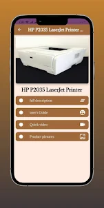HP P2035 LaserJet Printer help