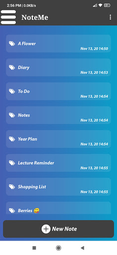 Android application Notepad+ Sticky Notes +To do l screenshort