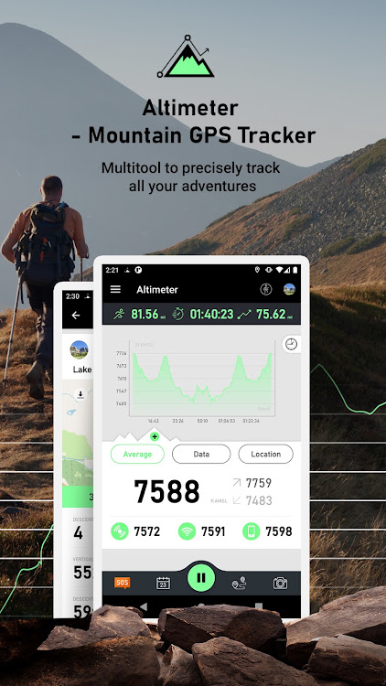 Altimeter Mountain GPS Tracker - 5.0.6 - (Android)
