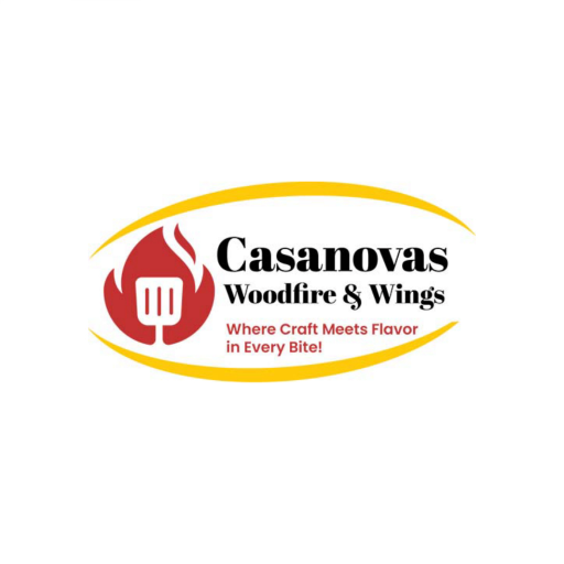 Casanovas Wood Fire and Wings logo