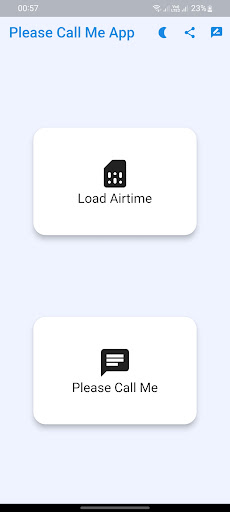 Android application Please Call Me App screenshort