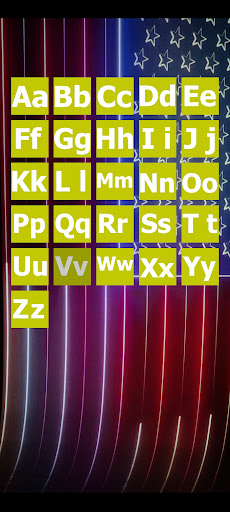 English Alphabet - Sounded