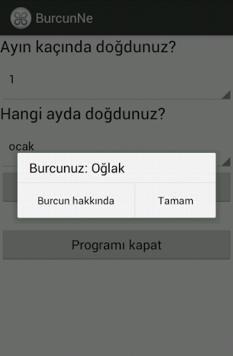 Burcunu öğren Screen 3