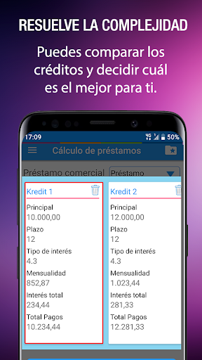 Captura de pantalla de Calculadora de préstamo
