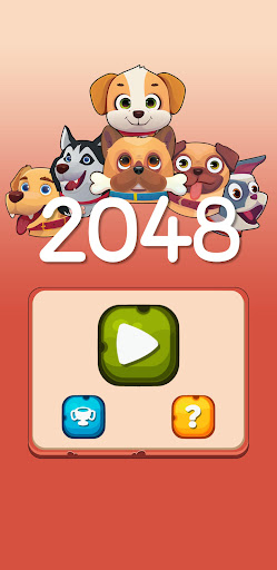 Android application 2048 Dogs screenshort