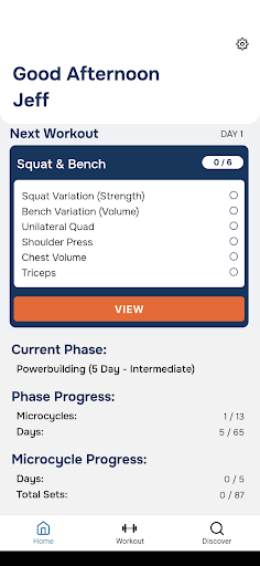 Coachwise Screen 2