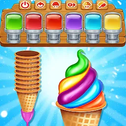 Ice Cream Cone Cooking Games Mod Apk