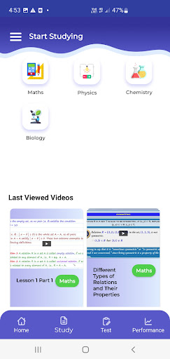 Edufront App: Your AI Tutor Screen 3