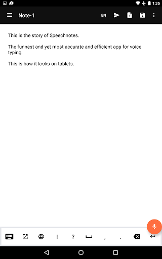 Speechnotes - Speech To Text - Productivity - apps