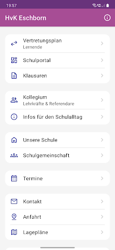 Android application HvK Eschborn (Taunus) screenshort